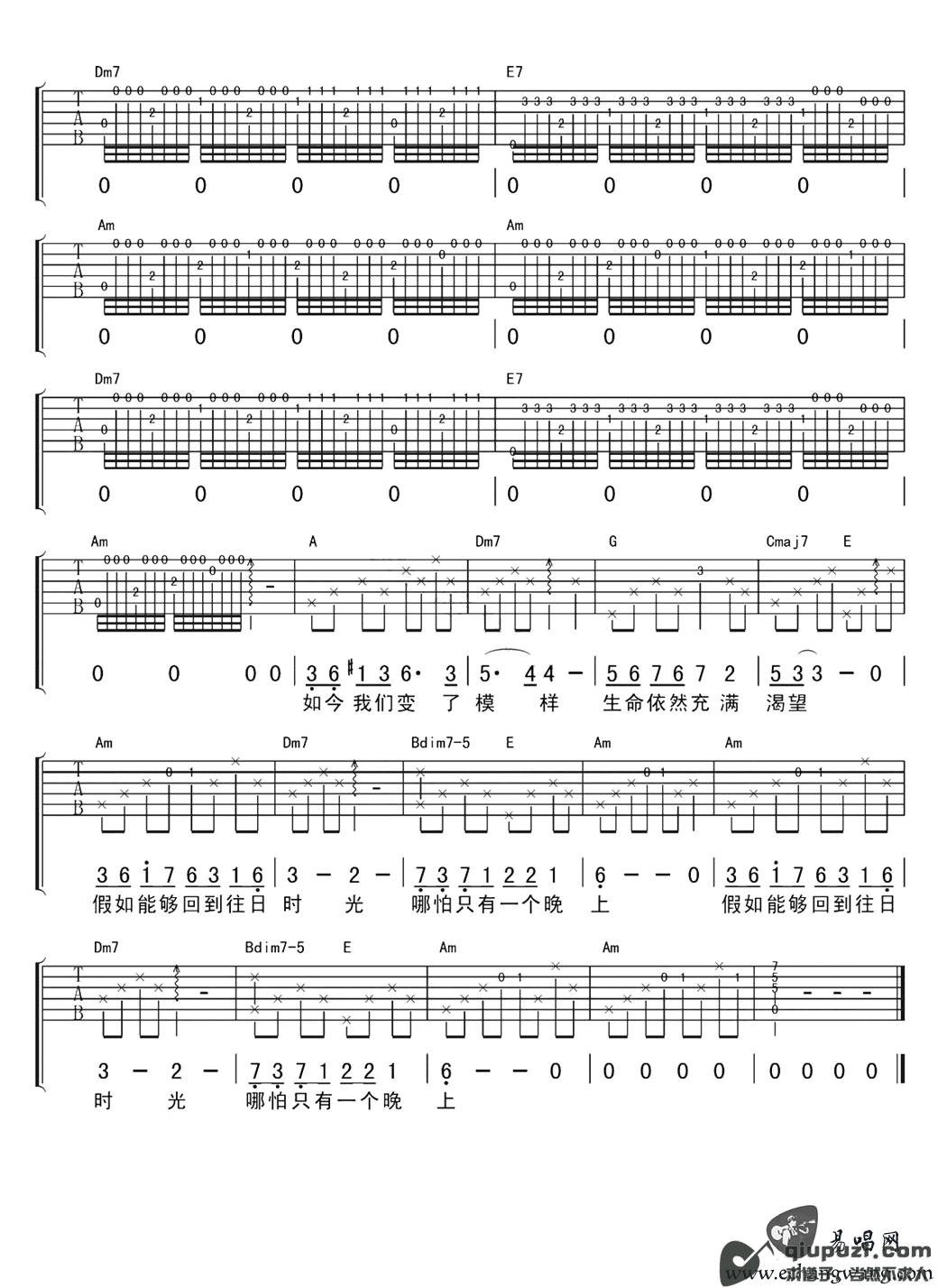 吉他谱 2