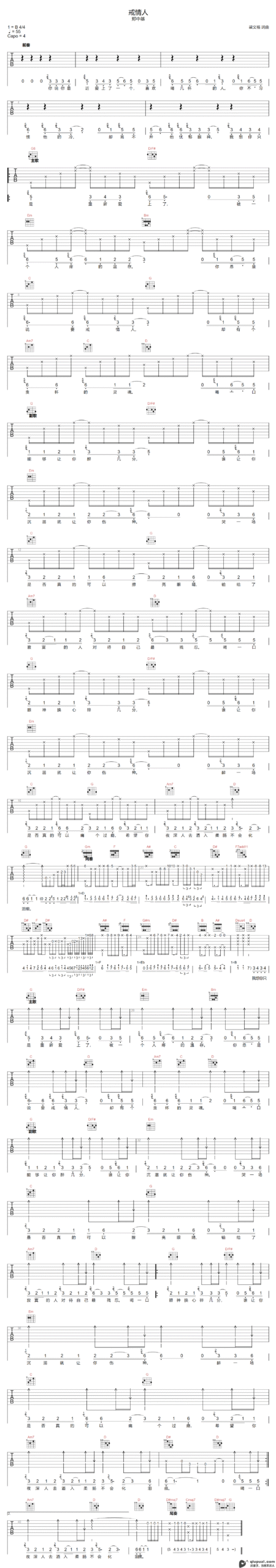 吉他谱